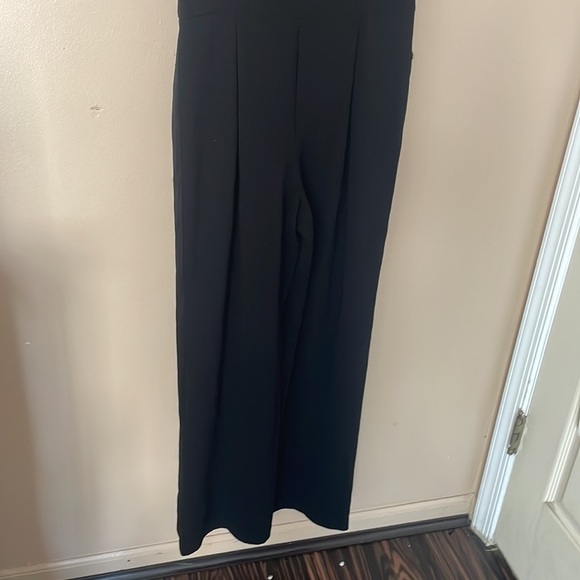 Vince Tuxedo Jumpsuit One Piece in Black - Picture 6 of 9